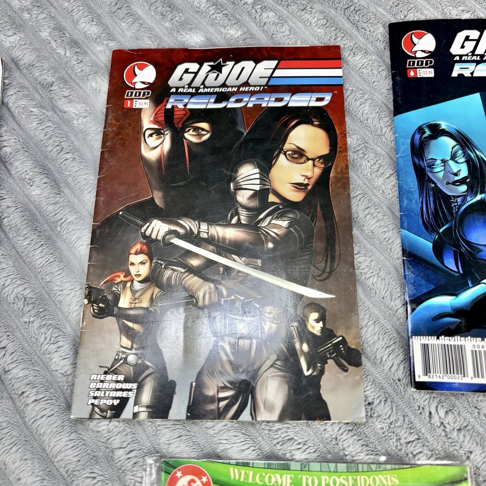 Comic book‎ lot of 5 Marvel  GI JOEAQUAMAN - Picture 4 of 8